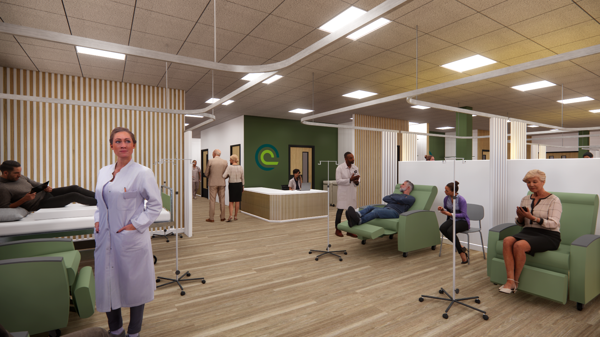 Artitist's impression of the treatment area at Halton