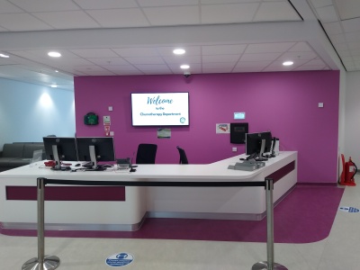 Reception area for Chemotherapy