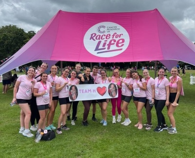 Harriet and friends fundraising