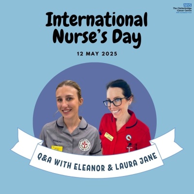International Nurse's Day Q&A with student nurse, Eleanor and matron, Laura Jane thumbnail image